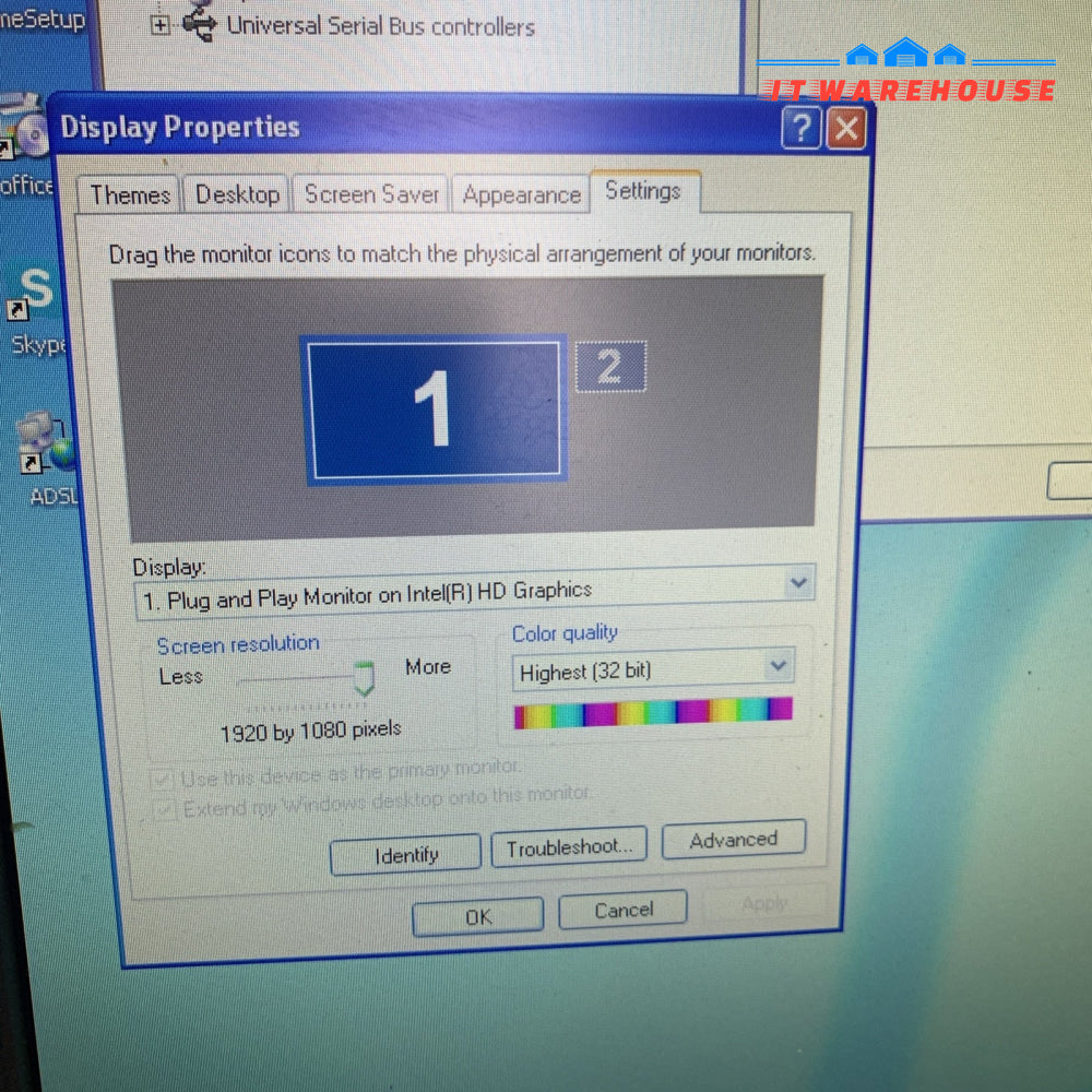 HP Pavilion Desktop Windows XP SP3
