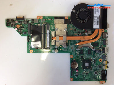 HP Pavilion dv6 Motherboard With i7-Q720 1.6GHz 4 cores 8 threads and fan TESTED