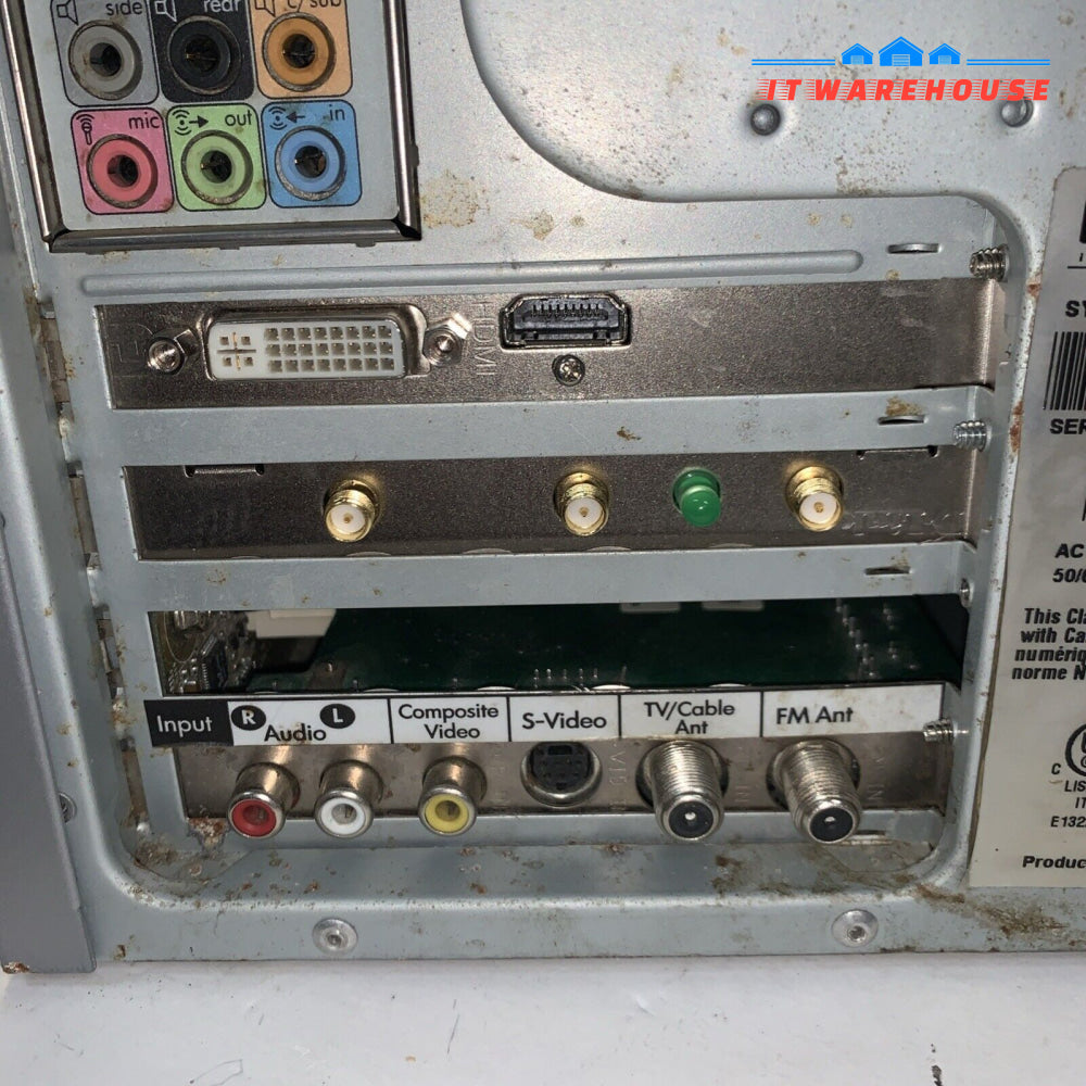 HP Pavilion Media Center PC m7160n PD 3.2GHz 3GB DDR2 250GB Windows XP Pro SP3