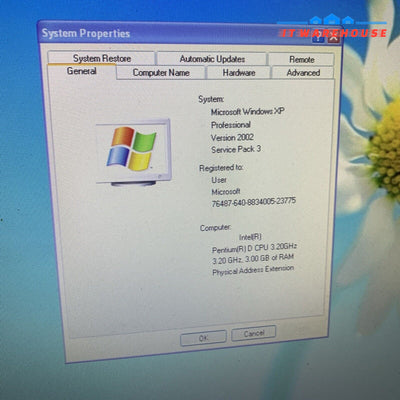HP Pavilion Media Center PC m7160n PD 3.2GHz 3GB DDR2 250GB Windows XP Pro SP3