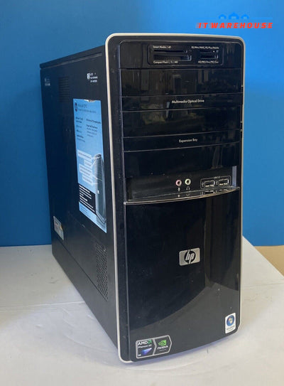 HP Pavilion P6122f Desktop AMD Phenom 8450 CPU / 4GB RAM / 250GB HDD / Win XP ~