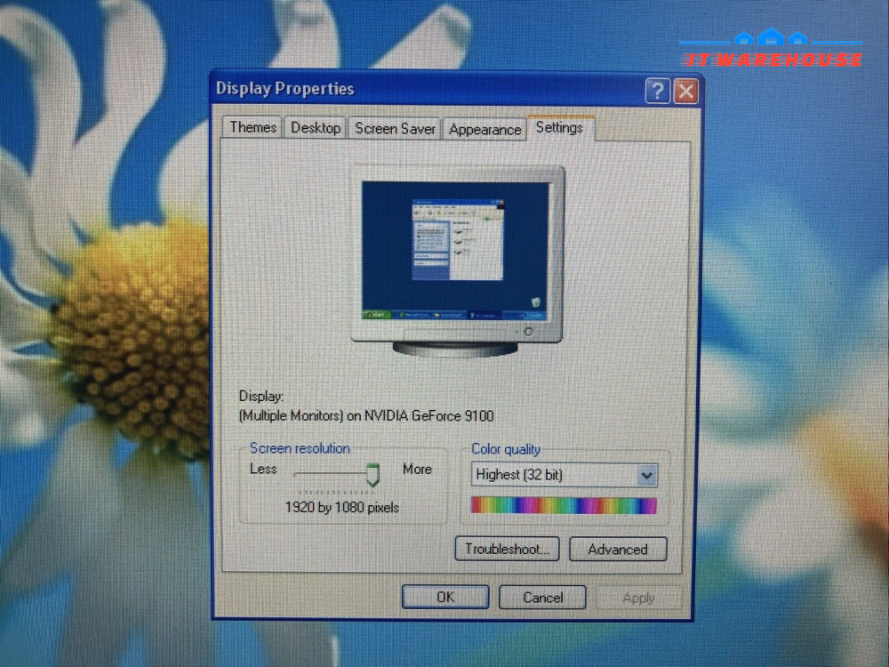 HP Pavilion P6122f Desktop AMD Phenom 8450 CPU / 4GB RAM / 250GB HDD / Win XP ~