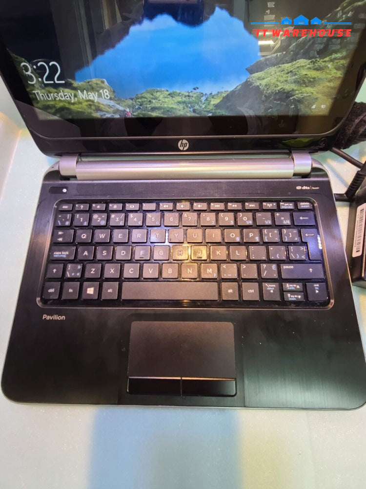 - HP Pavilion TS 11 11" LAPTOP W/AMD A4-1250 APU/4GB RAM/500GB HDD/WIN10