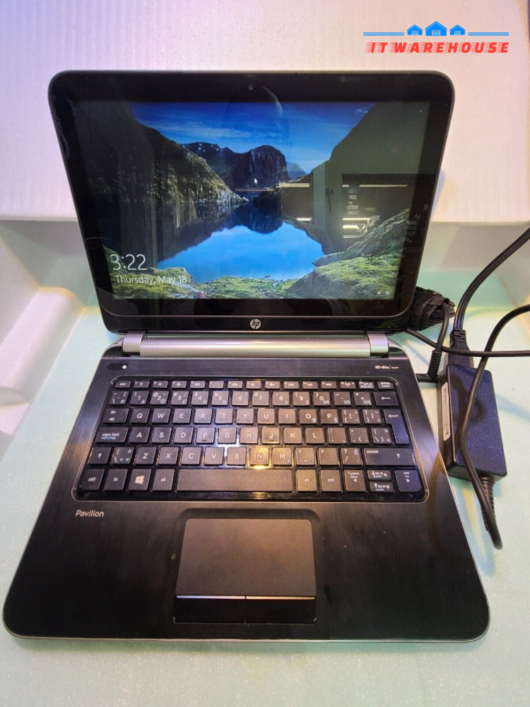 - HP Pavilion TS 11 11" LAPTOP W/AMD A4-1250 APU/4GB RAM/500GB HDD/WIN10