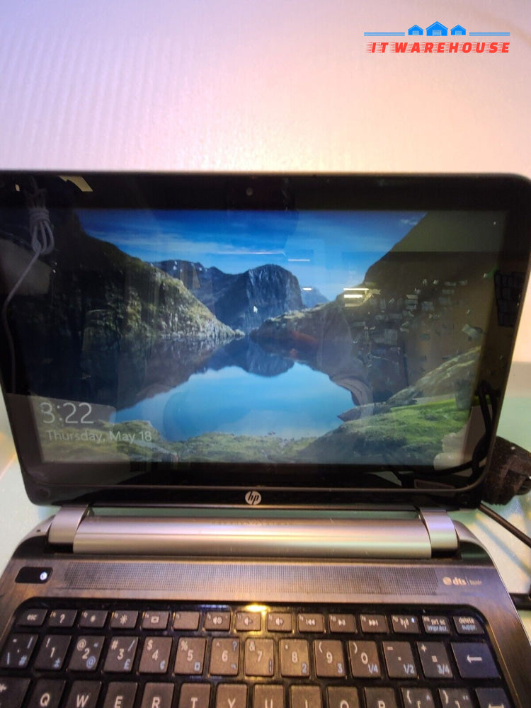 - HP Pavilion TS 11 11" LAPTOP W/AMD A4-1250 APU/4GB RAM/500GB HDD/WIN10