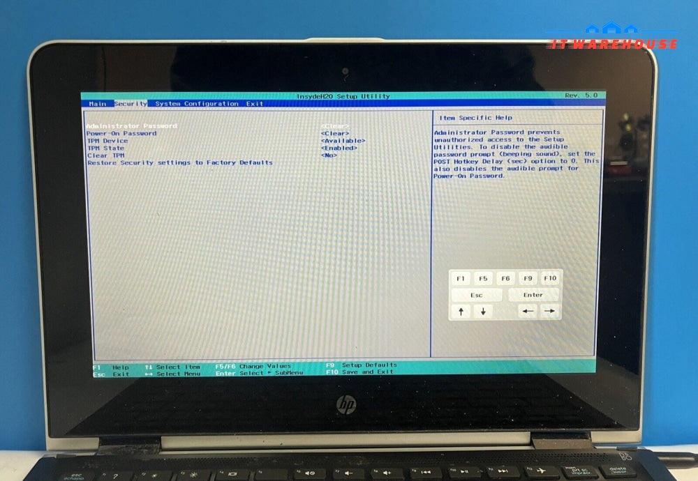 HP Pavilion x360 Laptop 3165NGW Motherboard Intel N3710 CPU, 4GB RAM 455.07P01 ~