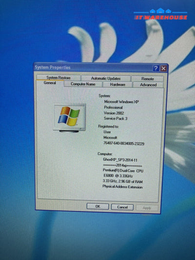 ~HP Pavillion P6000 Desktop Dual-Core 3.33GHz WIFI / 3GB RAM /160GB / XP SP3 Pro
