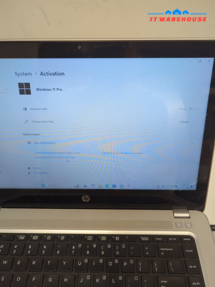 HP ProBook 440 G4 Touch 14" Laptop i5-7200U/ 8GB/240GB SSD/Win11 (LCD Cracked) -