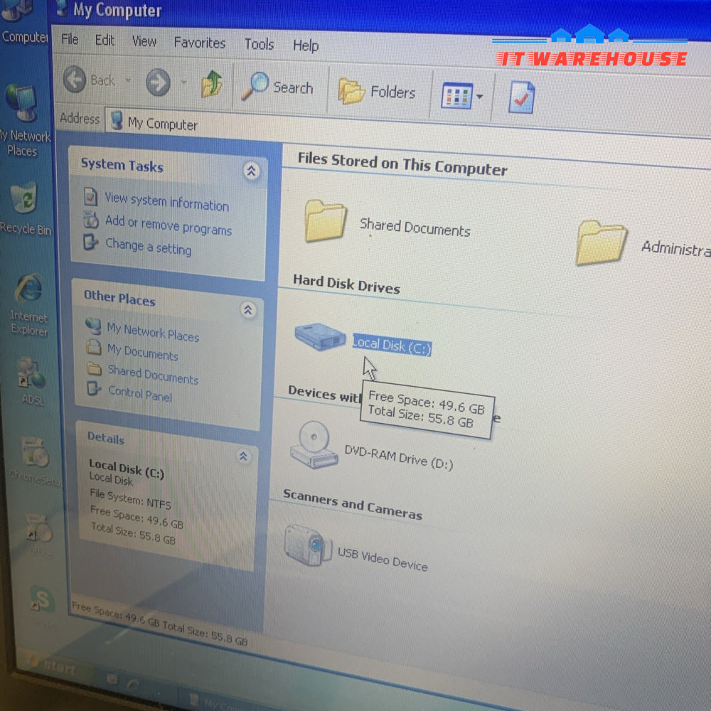 HP ProBook 4530s Intel i5-2430M Windows XP Pro SP3 Industrial Retro Laptop