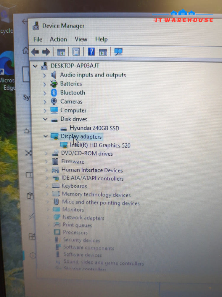 HP ProBook 650 G2 15.6’’ Laptop i5-6200U /16GB DDR4 /240G SSD /Win 10 (Read)