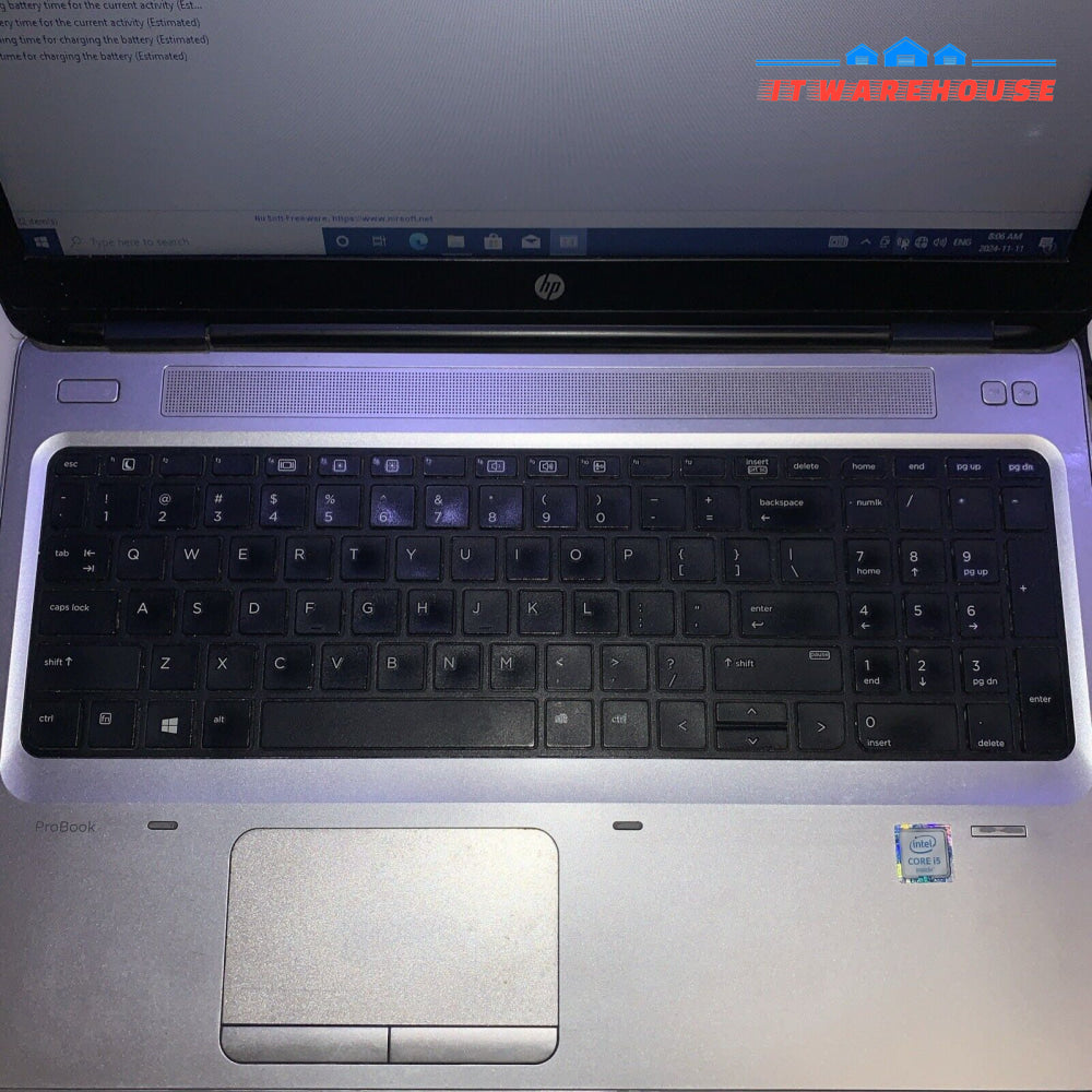 HP ProBook 650 G2 15.6’’ Laptop i5-6200U 16GB DDR4 240G SSD Windows 10 Pro