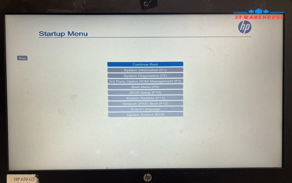 HP ProBook 650 G2 i5-6200U Laptop (working Motherboard & Screen)