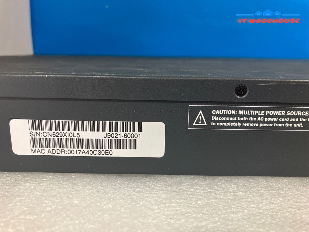 HP ProCurve 2810-24G J9021A 24x Ports + 4x SFP Gigabit Network Switch ~