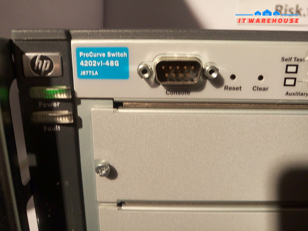 - HP  ProCurve Switch 4202vl-48G J8771A RSVLC-0507 @@@