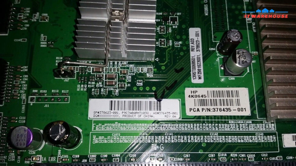 - HP ProLiant DL320 G3 LGA775 Server Motherboard  378623-001 376435-001 @@@