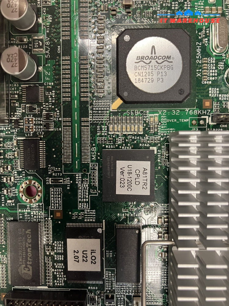 ~HP Proliant DL320 G6 Server Motherboard 538935-002 610524-001 W/ XEON +Heatsink