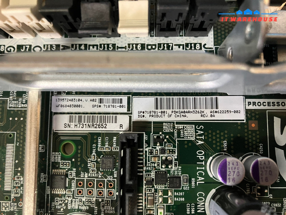 ~HP ProLiant DL360p Gen8 Motherboard 718781-001 622259-002 +2*E5-2620CPU +331FLR