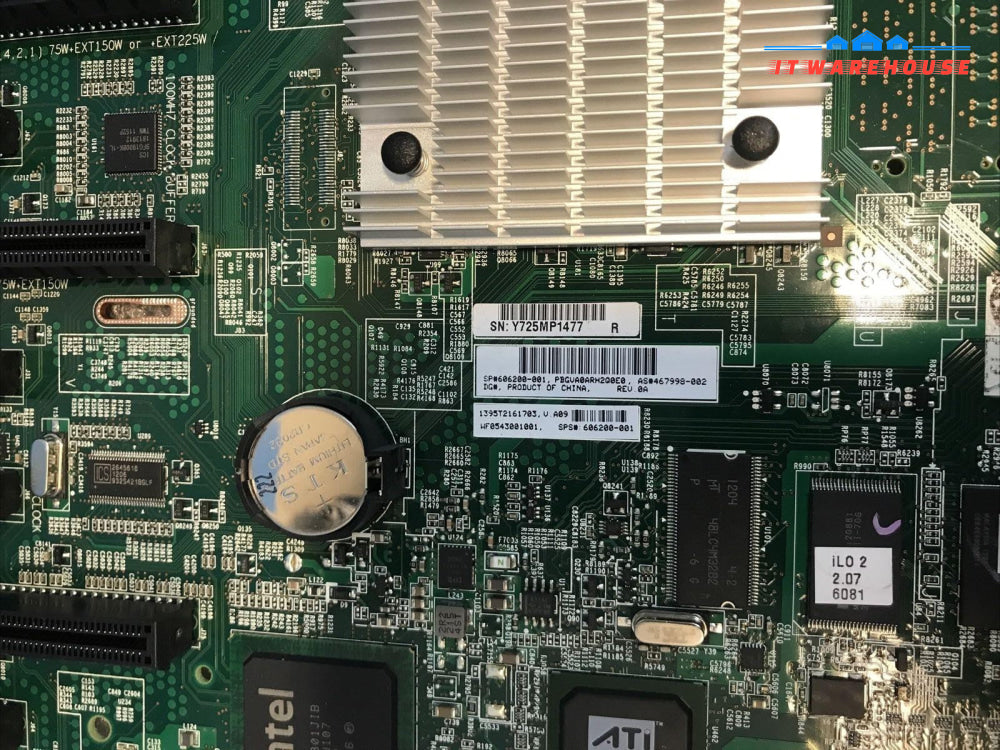 HP Proliant DL370 G6 2U server Motherboard LGA 1366 606200-001 w/ 6-core X5675