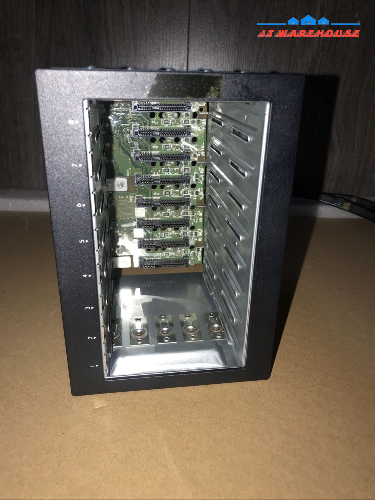 HP PROLIANT ML370 DL370 G6 HARD DRIVE BAY BACKPLANE 8X 2,5" 519560-001