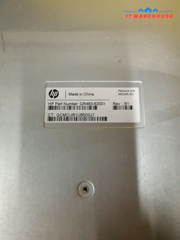 - HP QR483-63001 3PAR 7400 Controller With 64G SSD boot drive & 16GB RAM