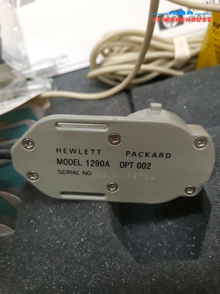 - HP Quartz Transducer For Physiological Pressure Movements 1290A W/6x New 1295C