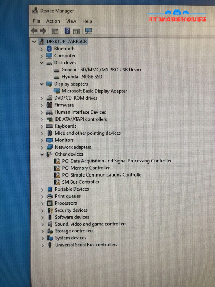 +HP Slimline Desktop 270-p019 | i3-7100T | 8GB DDR4 | 240GB SSD | Win 10