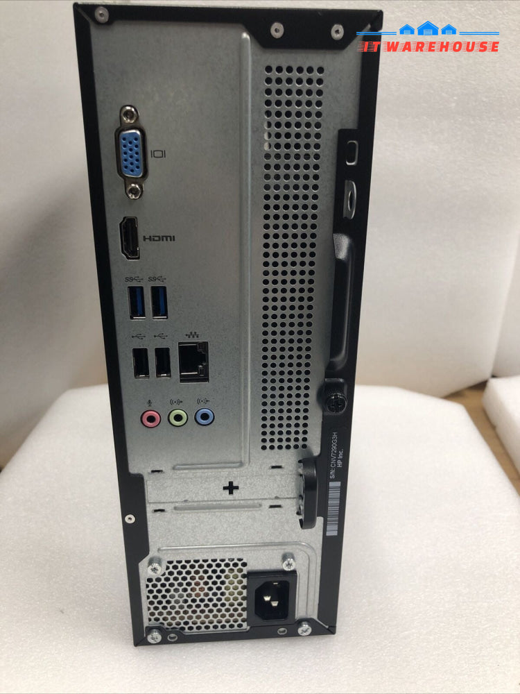 +HP Slimline Desktop 270-p019 | i3-7100T | 8GB DDR4 | 240GB SSD | Win 10