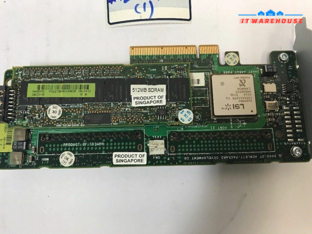 - HP Smart Array P400 P400i Cache Module 405835-001  012764-003