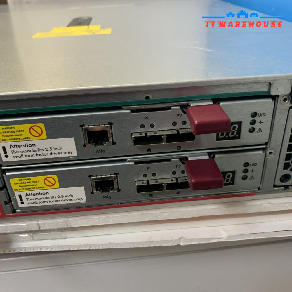 HP StorageWorks D2700 SFF Disk Enclosure CHASSIS AJ941-63002