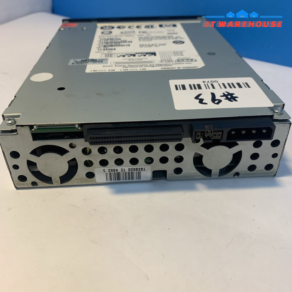 HP StorageWorks Ultrium 448 LTO2 Model: DW016A BRSLA-0404-DC tape drive