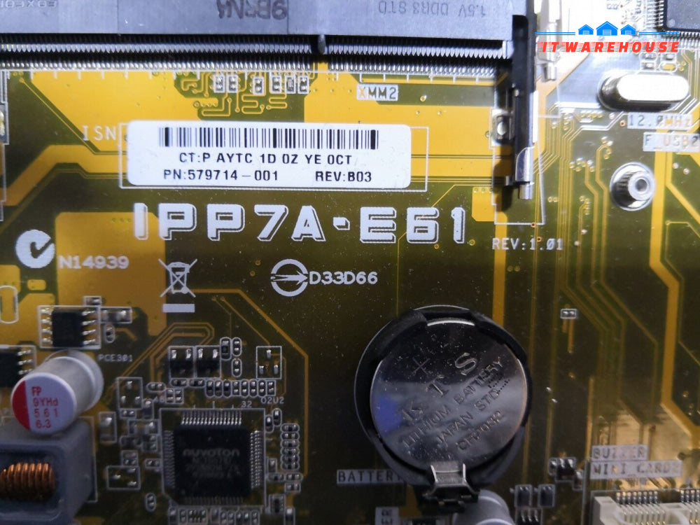 + HP TouchSmart 9100 Motherboard 579714-001 IPP7A-E61 CPU SLGLL @@@