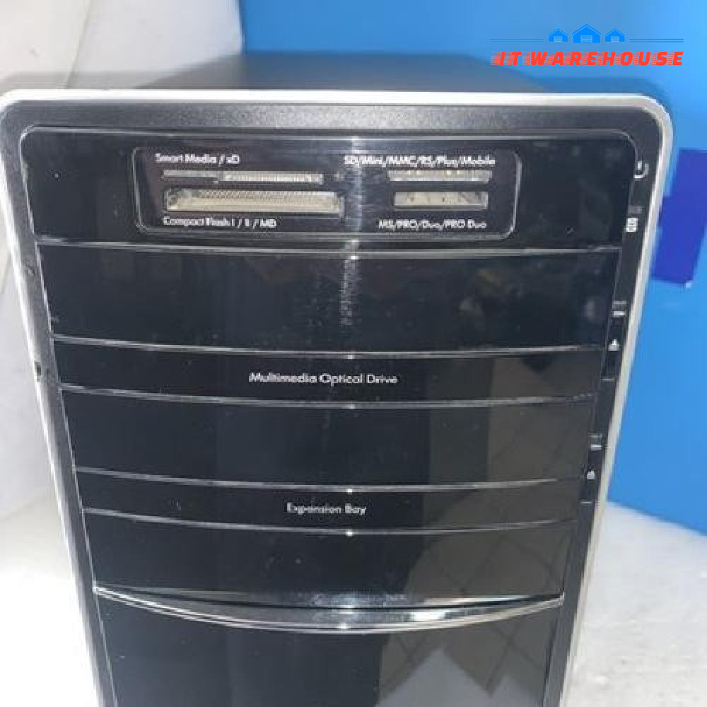 HP tower PC AMD 4-core 3.25GB RAM 500GB HD Windows XP pro SP3