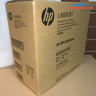 HP W9004MC Black Toner Cartridge OEM Sealed E6055 E60065 E62555 E62565 E62575