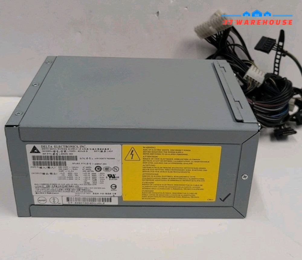 HP Workstation TDPS-825AB B  405351-003 408947-001 800W  Power Supply -