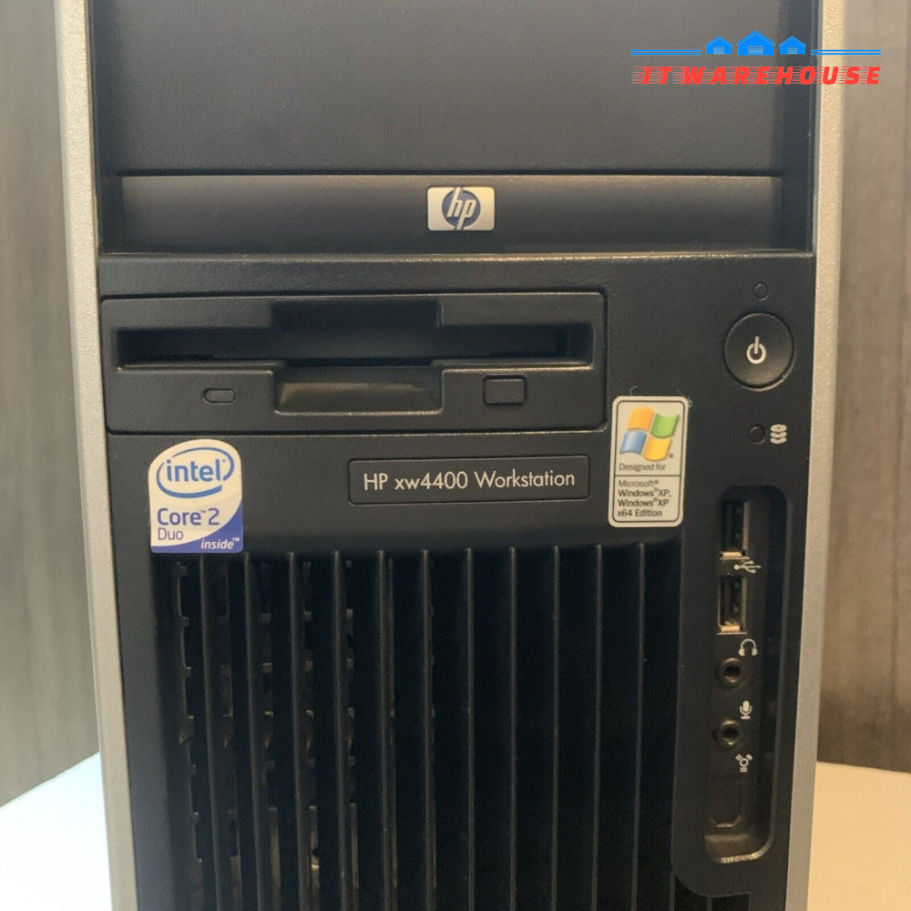 HP xw4400  Duo 2.13GHZ 4GB 500G+1TB nvidia  K4200 Windows XP SP3 （3x RJ45）