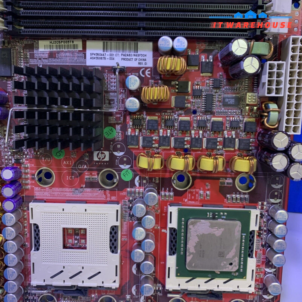 HP XW6200 Intel Motherboard Dual 604 Socket 350447-001 + Xeon 3.2Ghz CPU