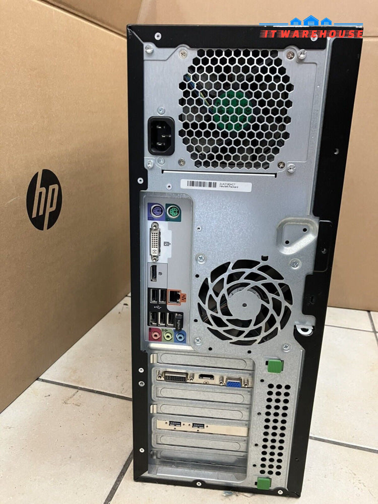 ~ HP Z210 CMT Workstation i7-2600 3.4GHz 16GB Ram 128GB SSD +500 GB HDD Win10pro