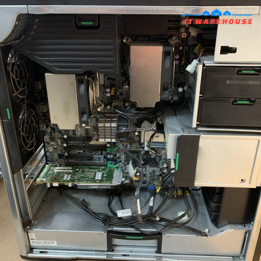 HP Z600 WorkStation Dual Xeon E5530 2.4Ghz 12Gb RAM 1.5TB QUADRO 400  Windows 7