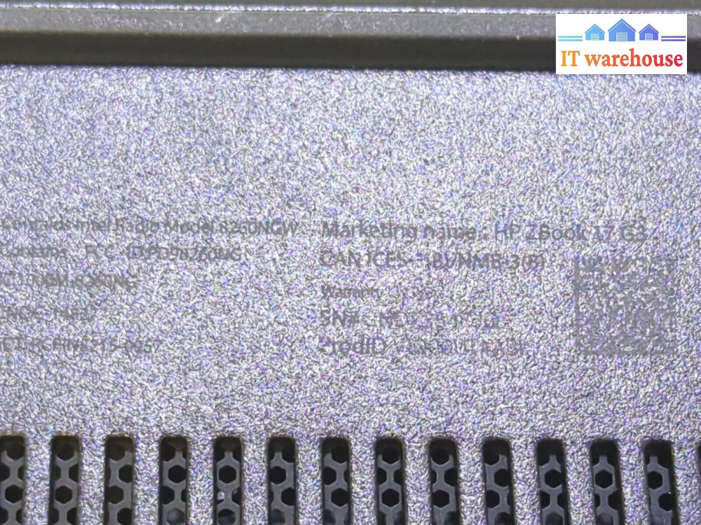 Hp Zbook 17 G3 17’’ Laptop Core I7-6700Hq 2.60Ghz/16Gb Ram /480Gb Ssd /Win10 -