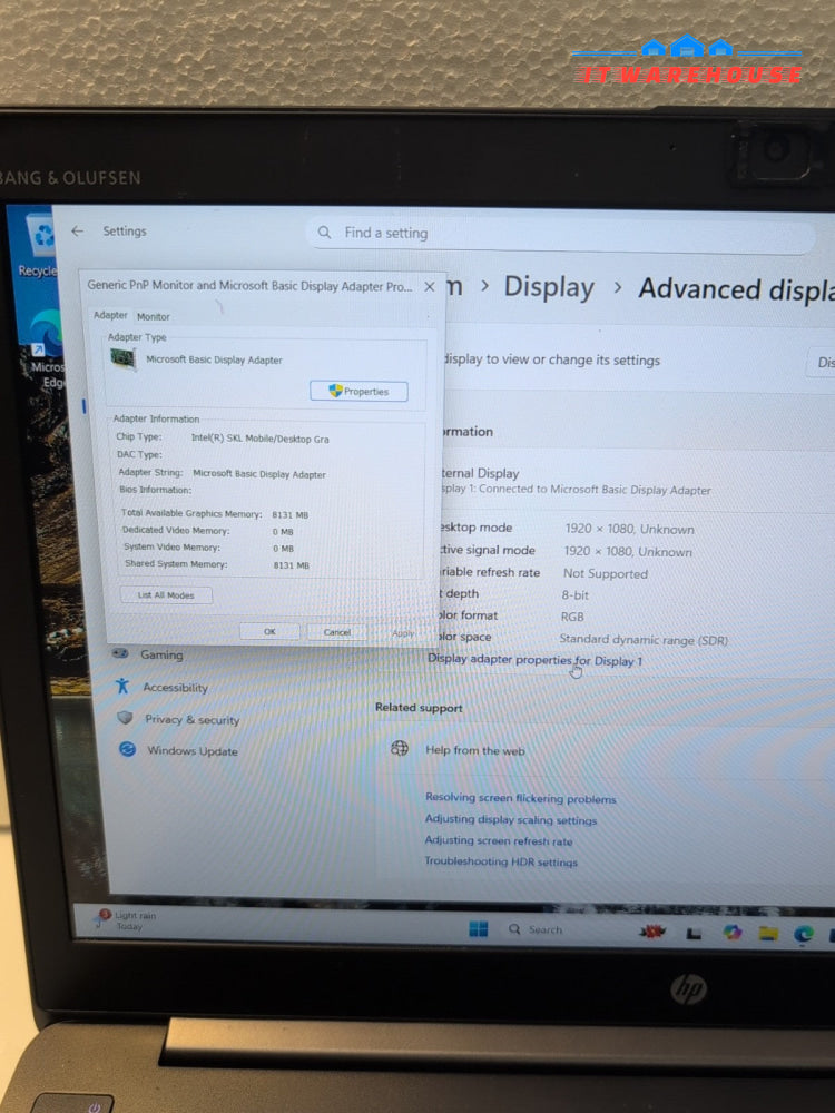 HP ZBook Studio G3 15. 6" LAPTOP i7-6700HQ/16GB/256GB NVMe/NVIDIA 4GB/WIN 11 -