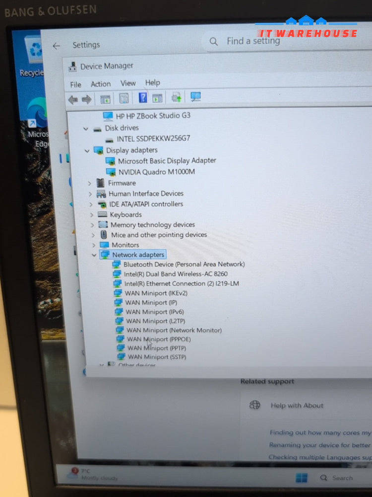 HP ZBook Studio G3 15. 6" LAPTOP i7-6700HQ/16GB/256GB NVMe/NVIDIA 4GB/WIN 11 -