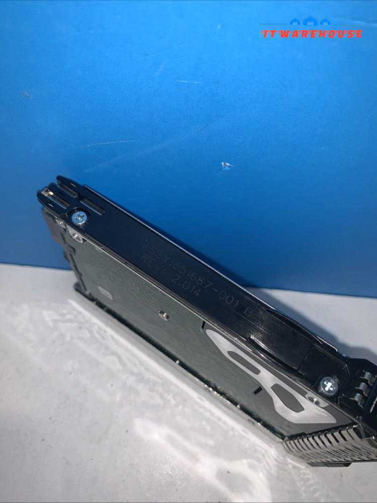 HPE 300GB 6Gbps 10K 2.5’’ SAS Server Hard Drive 869714-001 w/ 651687-001 caddy