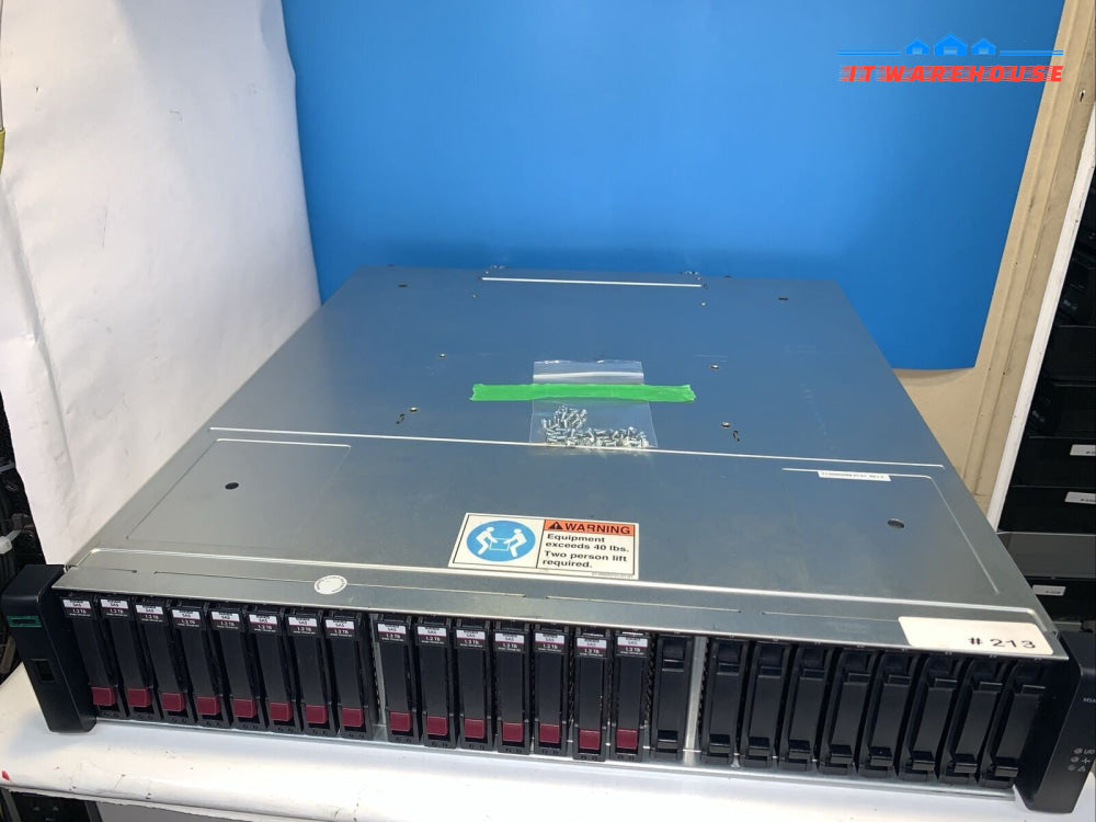 HPE 639410-001 Chassis 2U24 6Gb w/ 2x PSU + 2x Controller