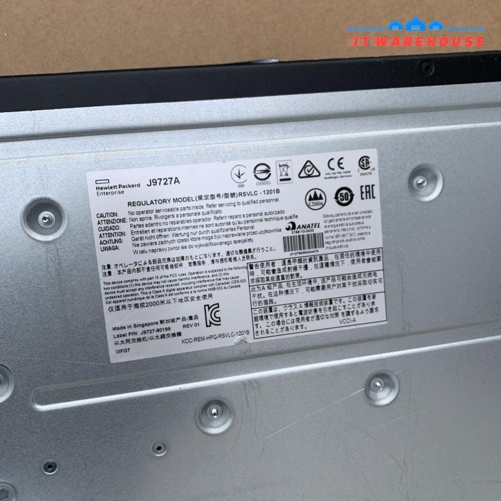 HPe J9727A 2920 24G POE + Switch J9727-61001