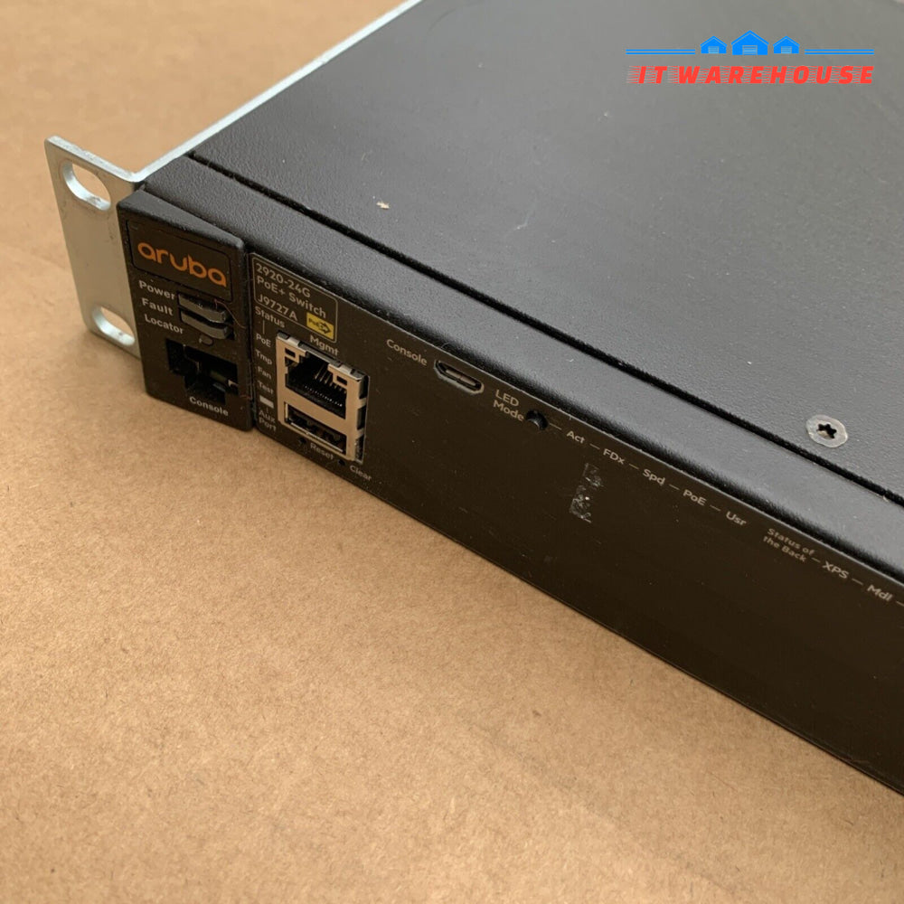 HPe J9727A 2920 24G POE + Switch J9727-61001