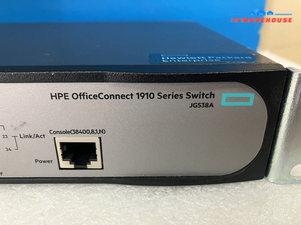 HPE OfficeConnect 1910 Series Switch JG538A 10/100/1000 Gigabit Smart Switch ~