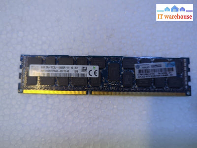 - Hynix HMT31GR7CFR4A-H9 8GB 2Rx4 PC3L-10600R  Server Memory