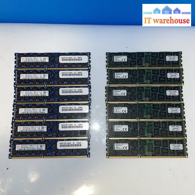 Hynix/Kingston 12× 8Gb 2Rx4 Pc3L-10600R Reg Ecc Server Ram