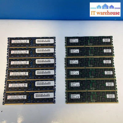 Hynix/Kingston 12× 8Gb 2Rx4 Pc3L-10600R Reg Ecc Server Ram