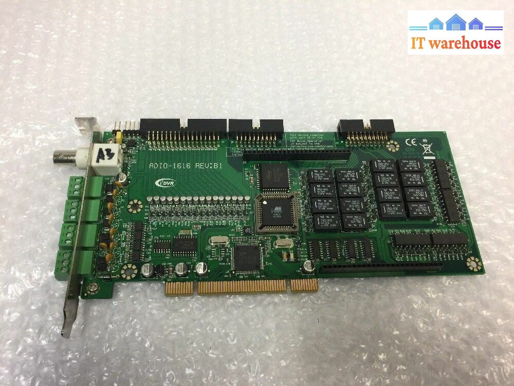 - i3 International DVR ADIO-1616 Rev. B1 VIDEO CAPTURE CARD